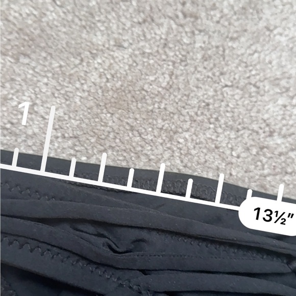 Becca black macrame bikini bottoms size small - Picture 2 of 9